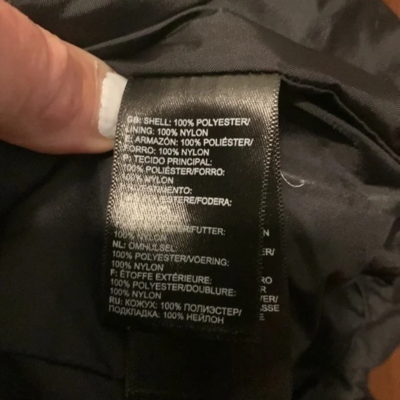 The North Face black hooded jacket dryvent - Picture 7 of 12